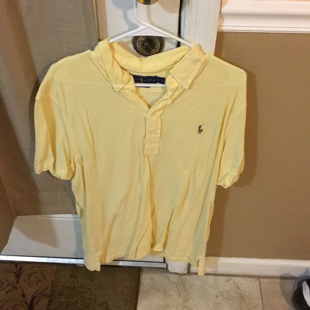 Ralph Lauren knit oxford polo size large